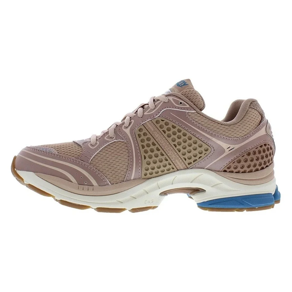 Saucony Progrid Triumph 4 Mens Size 12 Running Shoes Tan/Royal Sneakers S70805-3